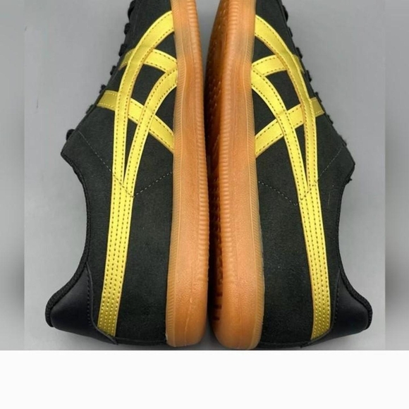 Onitsuka Tiger by Asics Men's Black and Yellow Sneakers - Picture 2 of 7
